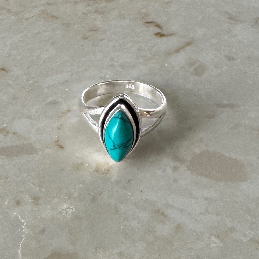 NWOT Sundance Desert Dawn Ring, Turquoise, Sterling Silver